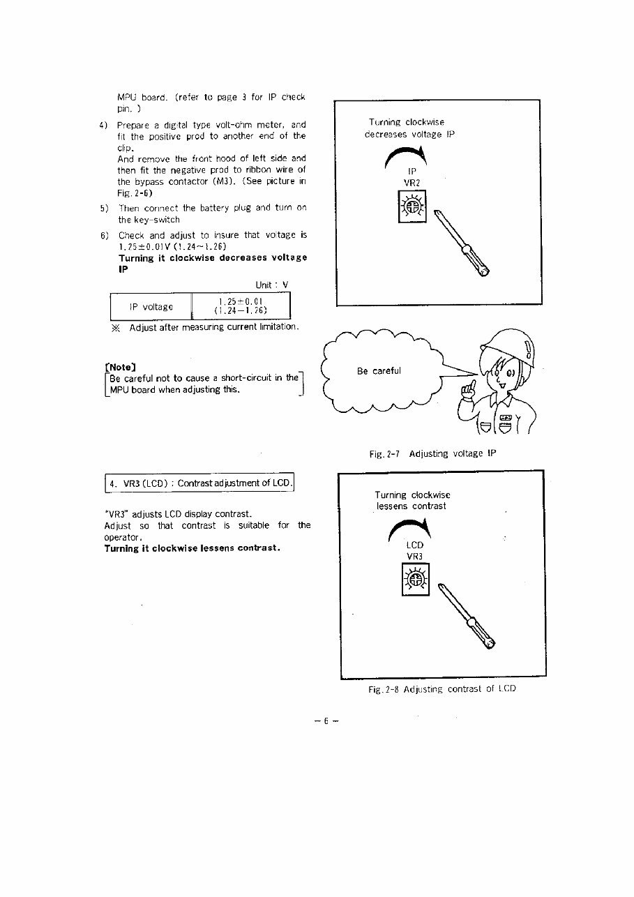 Nichiyu 50 Series FBT10, FBT13, FBT15, FBT18P Forklift Service Repair Manual preview img 8