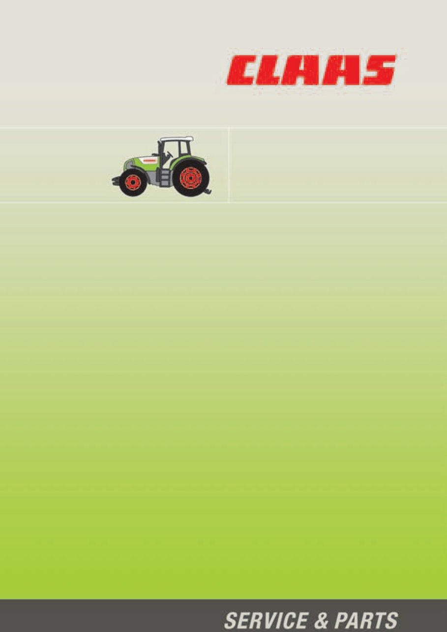 Claas Arion 610C 620C 630C Tractor Operation Maintenance Service Manual # 1 preview img 1