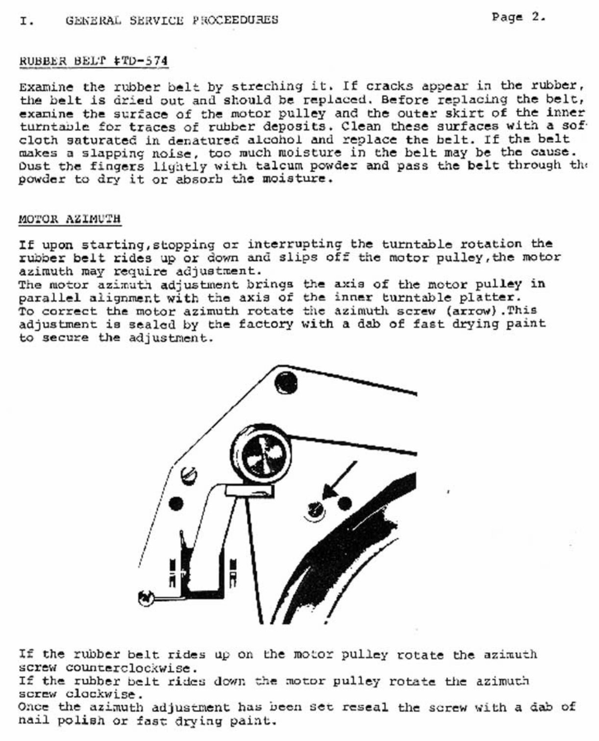 Thorens TD-145 , TD-160 , TD-165 , Service Manual preview img 4