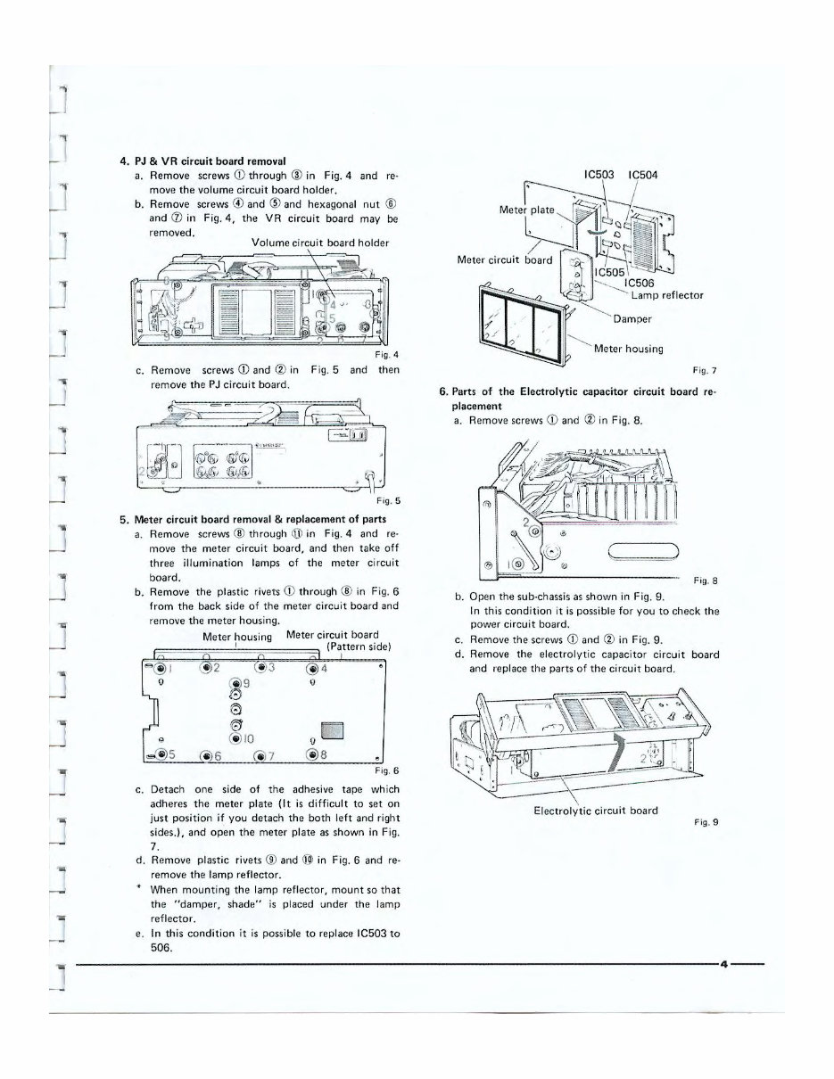 Yamaha M-50 Power Amplifier , Original Service Manual preview img 5