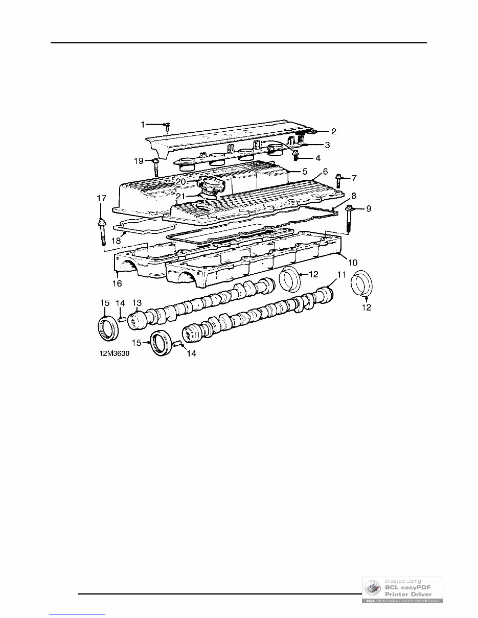 ROVER T Series Engine OVERHAUL Manual preview img 9