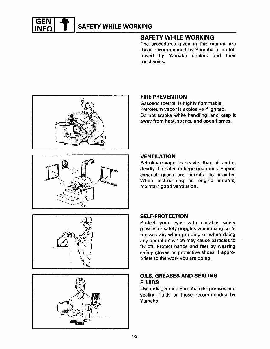 1996 Yamaha C40PLRU Outboard service repair maintenance manual. Factory preview img 10