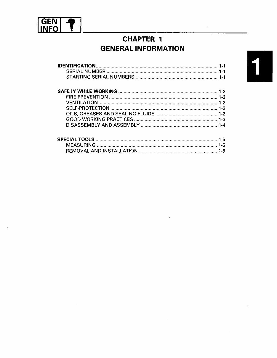1996 Yamaha C40PLRU Outboard service repair maintenance manual. Factory preview img 8