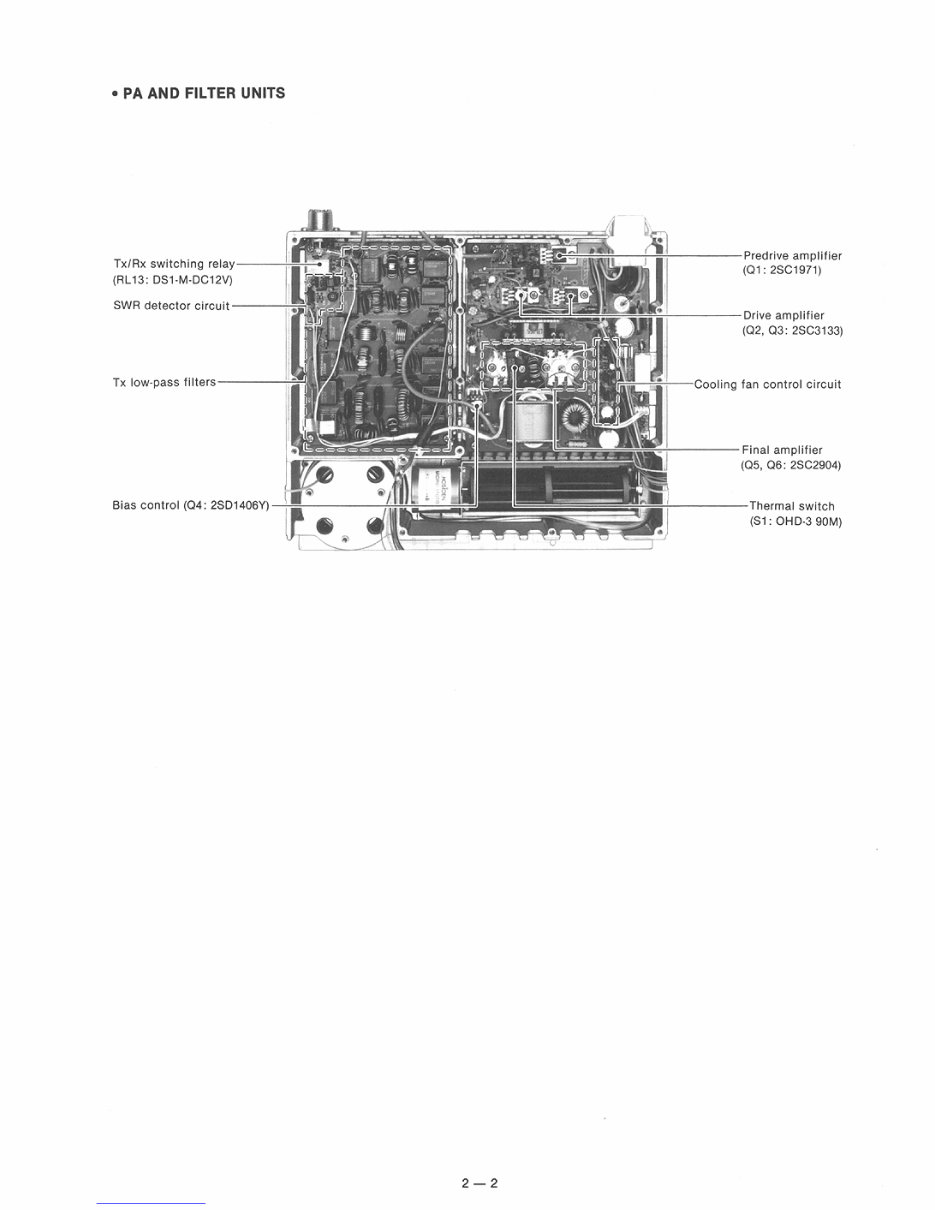 ICOM IC-725 Service Manual preview img 6
