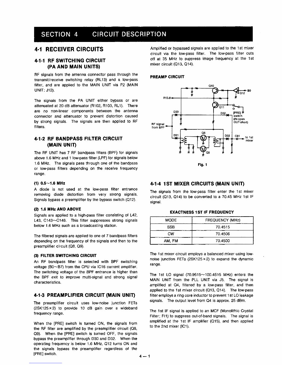 ICOM IC-725 Service Manual preview img 8