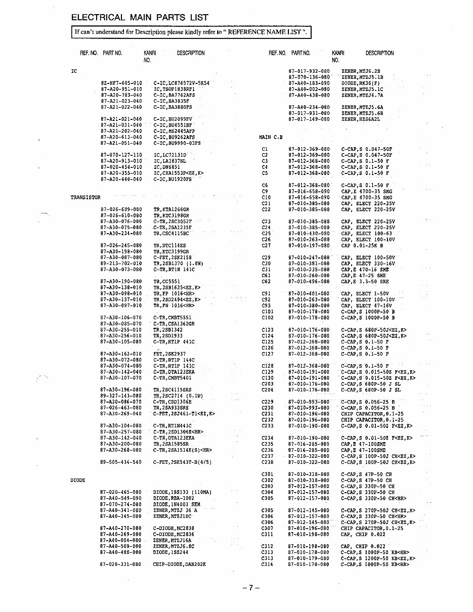 AIWA NSX-S888 NSX-S898 Service Manual preview img 7