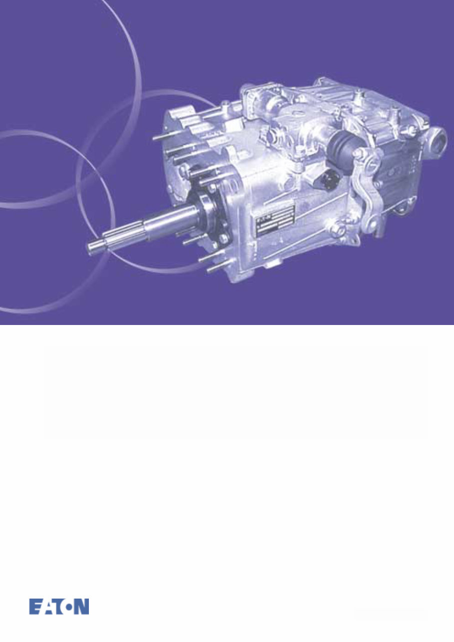 Eaton fuller 6 speed gearbox transmission workshop manual SP preview img 1