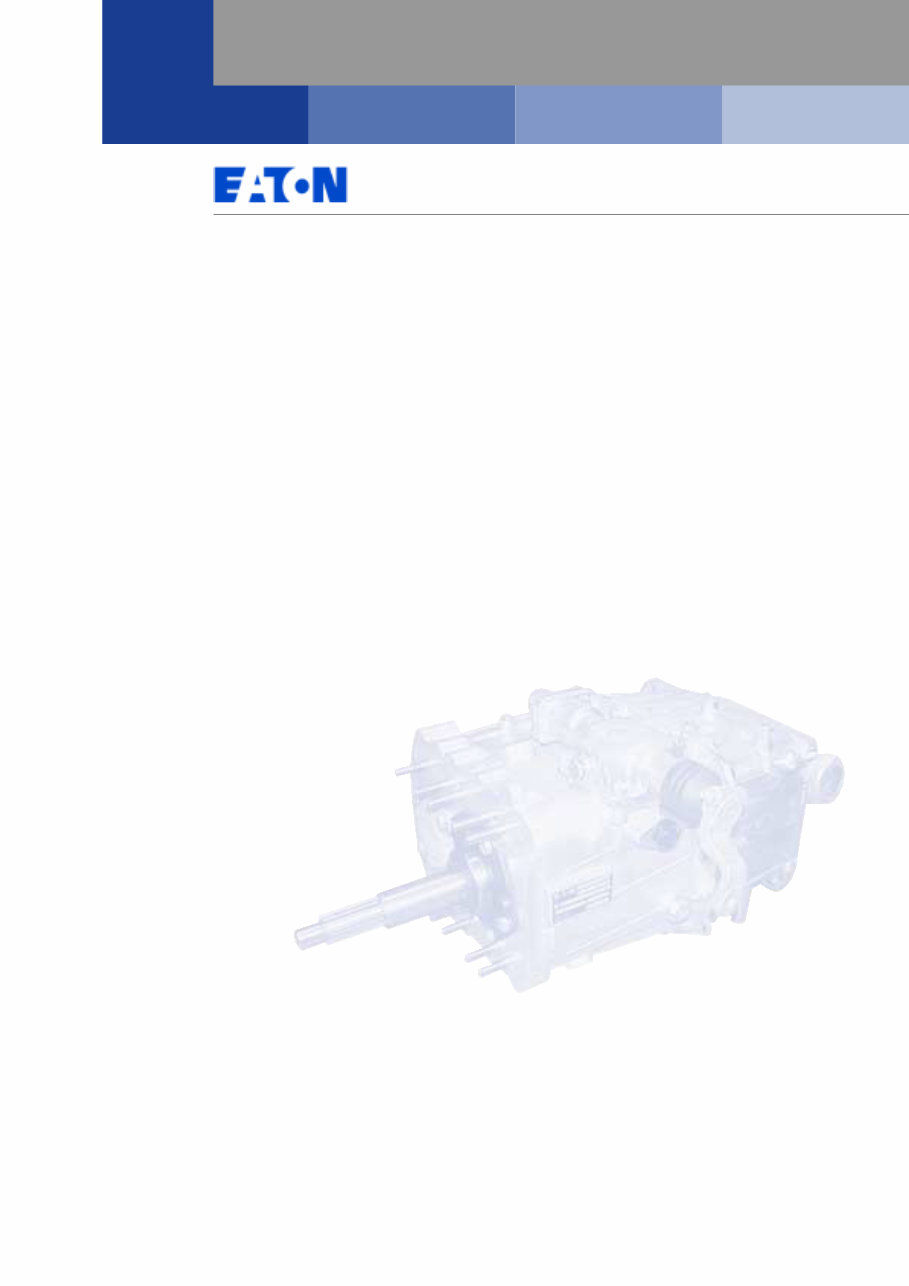 Eaton fuller 6 speed gearbox transmission workshop manual SP preview img 2
