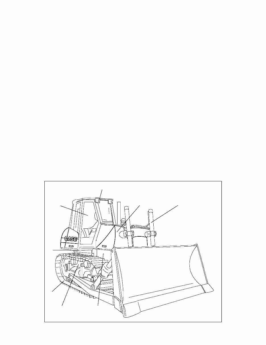 CASE 1850K TIER 2 Crawler DOZER BULLDOZER Service Repair Manual preview img 6