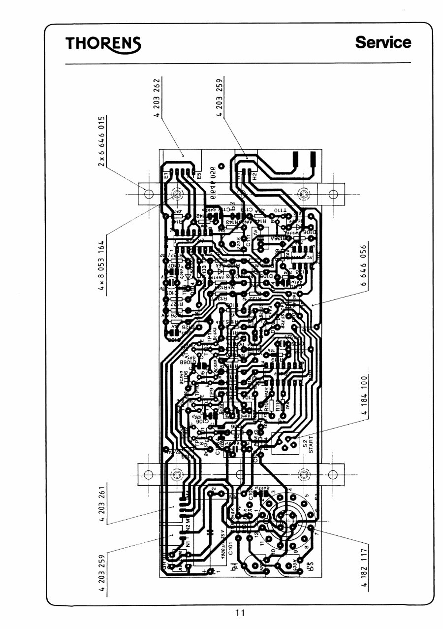 Thorens TD-316 , 318 , 320 , 321 & Phantasie Service Manual preview img 10