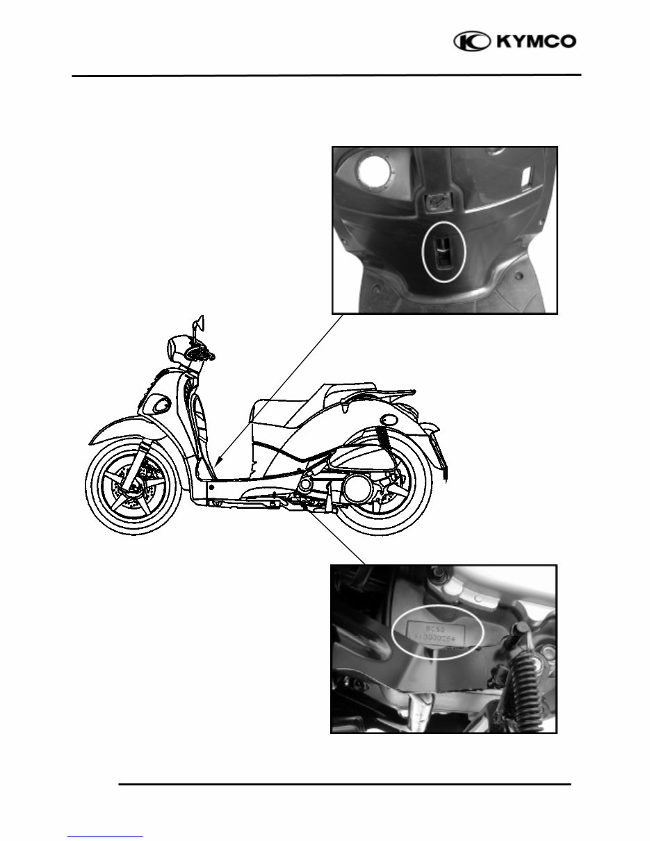 Kymco People 250 repair service manual preview img 4