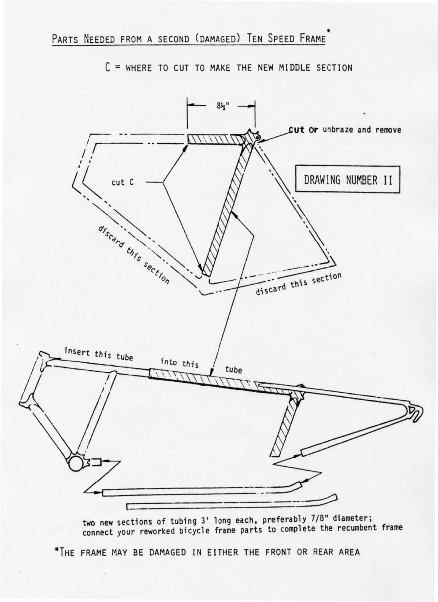RECUMBENT Bike BICYCLE LOWRIDER Instruction PLANS preview img 8