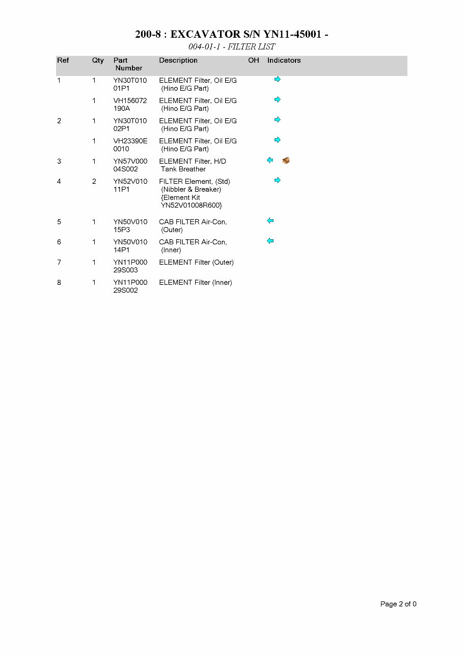 KOBELCO SK200-8 Excavator Parts Catalog Manual preview img 10