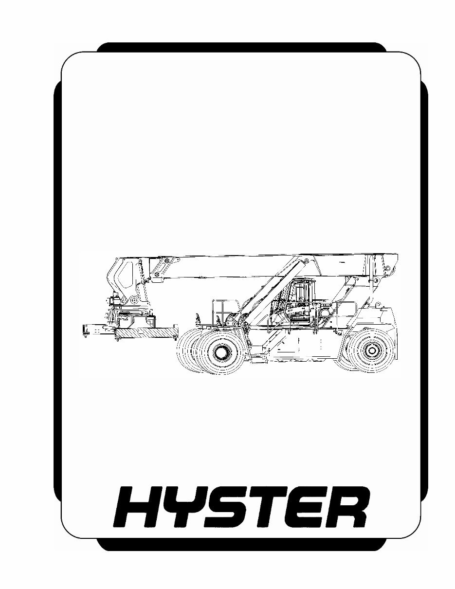 Hyster B222 (RS45-27CH, RS46-41LSCH; RS45-24IH, RS46-38LSIH EUROPE) Diesel Counter Balanced Truck Service Repair Factory Manual preview img 1