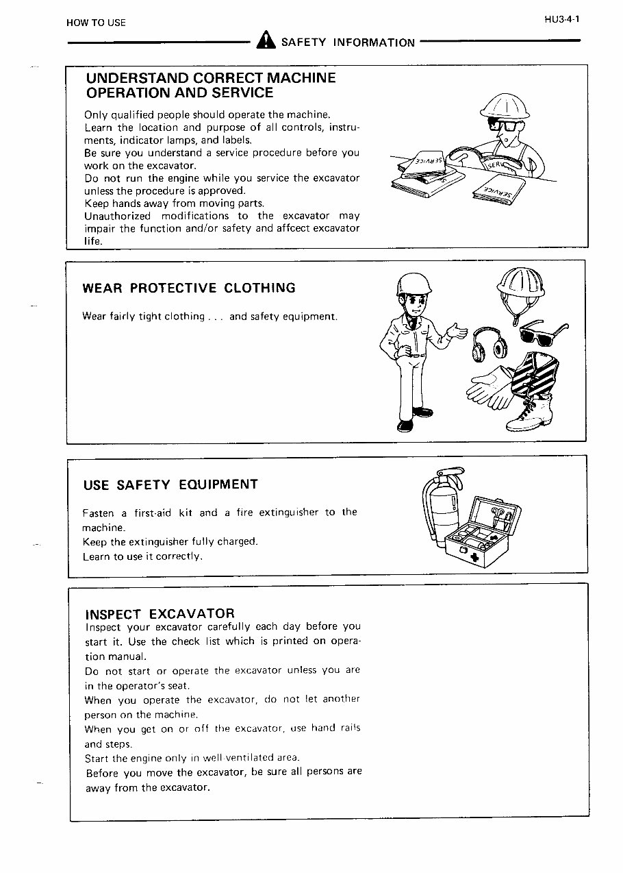 Hitachi EX220/EX220LC Excavator Service & Repair Manual preview img 9