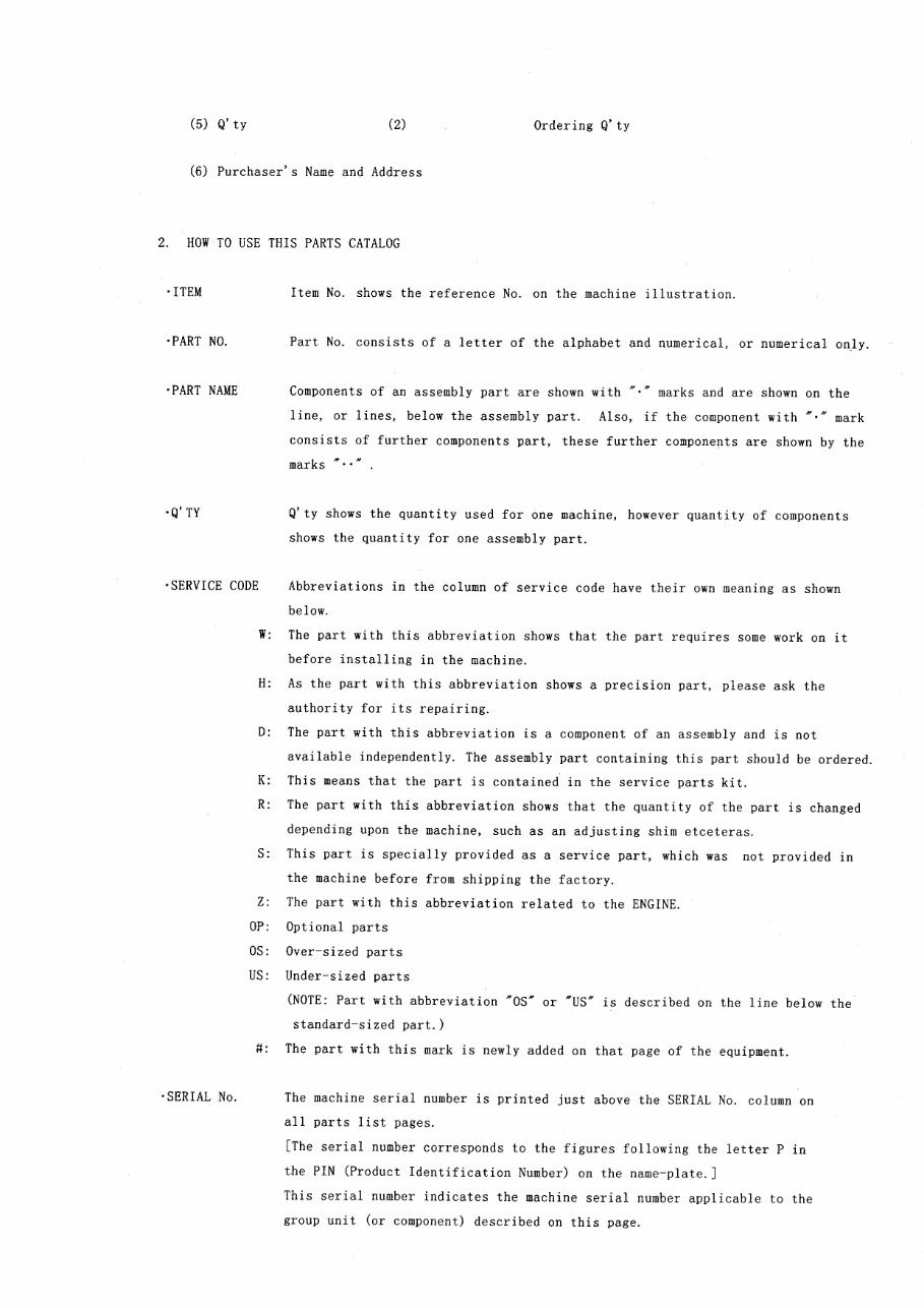 HITACHI EX135USR Excavator Parts Catalog Manual preview img 7