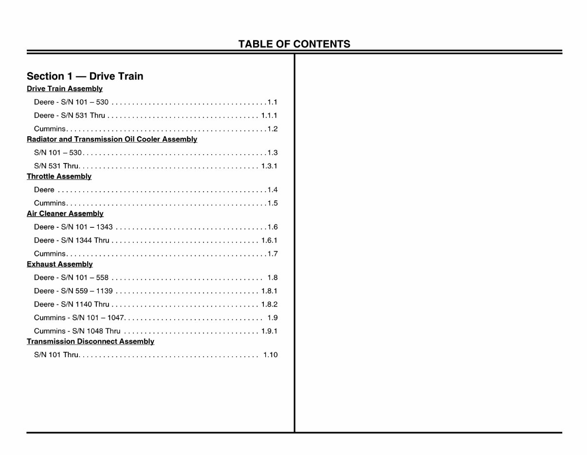 JLG Lull Telehandlers 844B ANSI Illustrated Master Parts List Manual ! (10709911) preview img 7