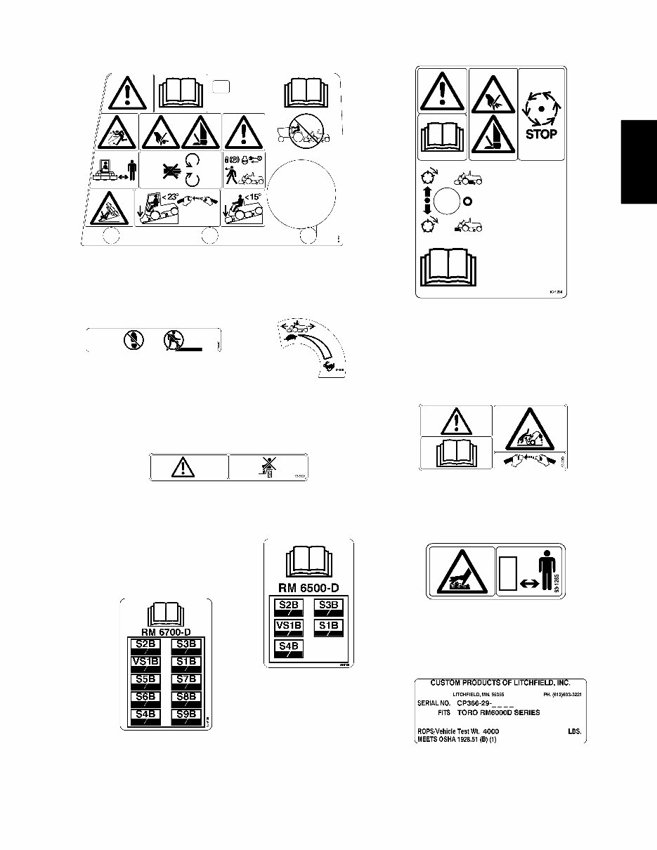 Toro Reelmaster 6500-D 6700-D (Peugeot Engine) Mower Service Repair Workshop Manual preview img 9