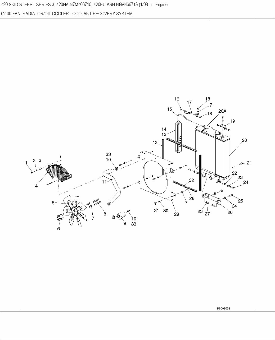 CASE 420 Series 3 Skid Steer Loader Parts Catalog Manual preview img 2