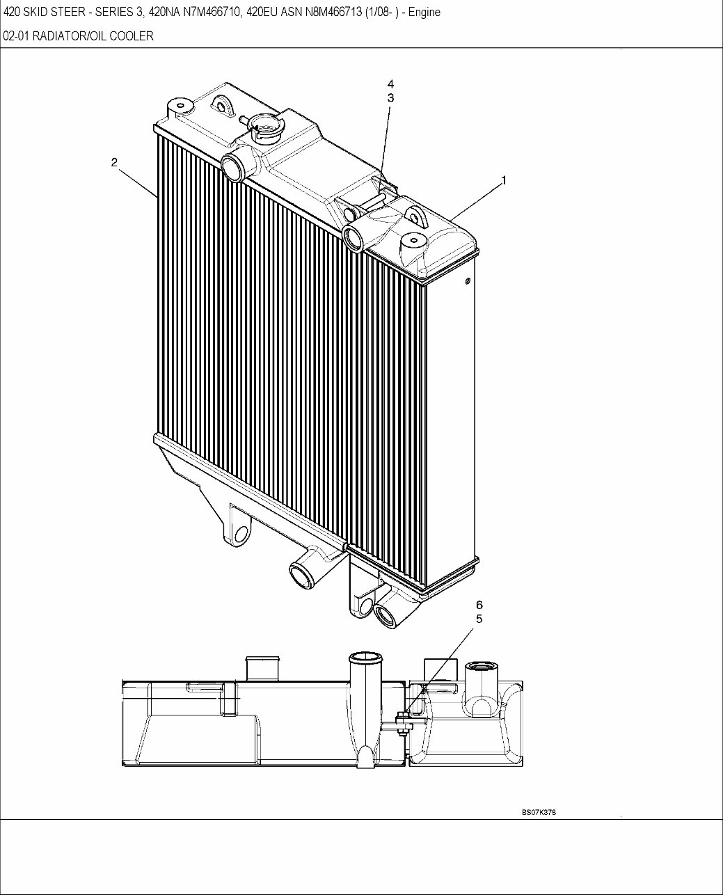 CASE 420 Series 3 Skid Steer Loader Parts Catalog Manual preview img 5
