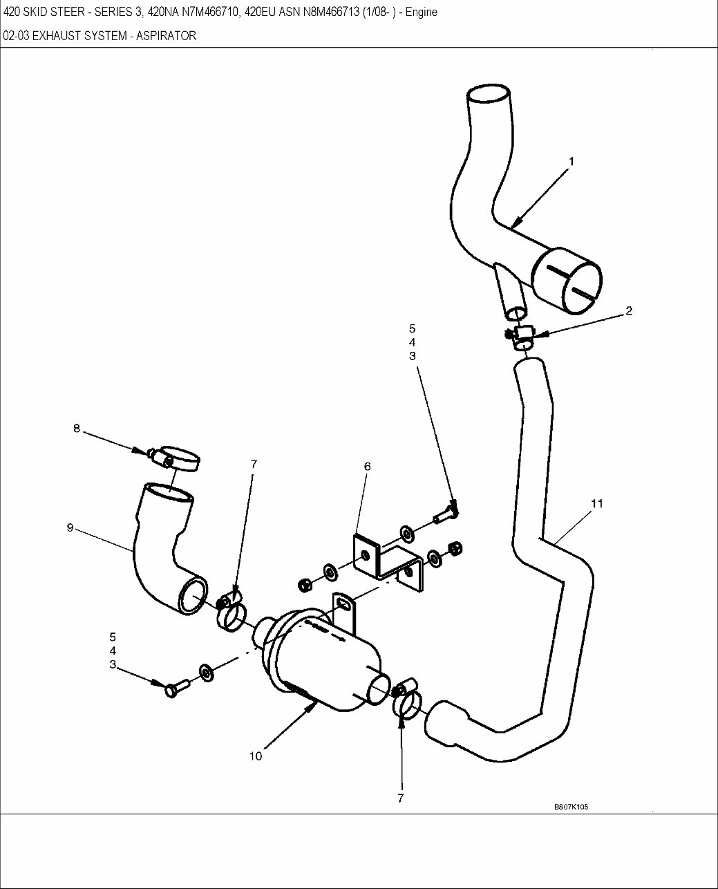 CASE 420 Series 3 Skid Steer Loader Parts Catalog Manual preview img 9