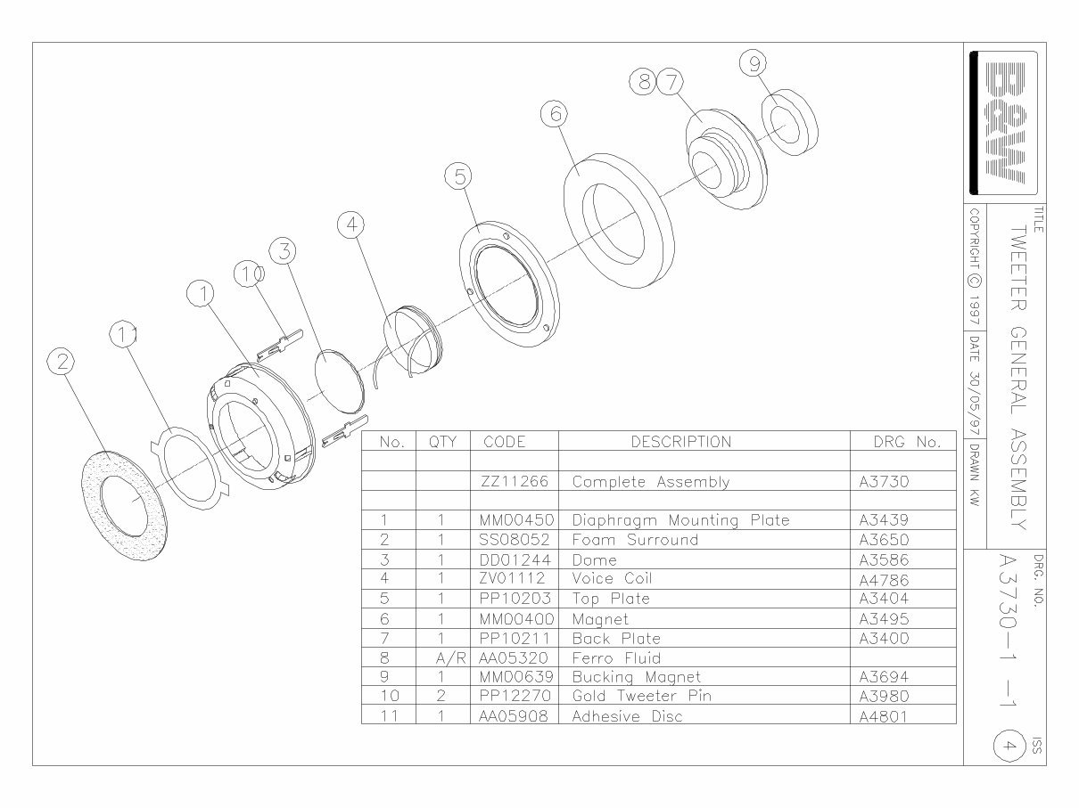 B&W N-HTM1 Bowers & Wilkins Nautilus , Service Manual preview img 4