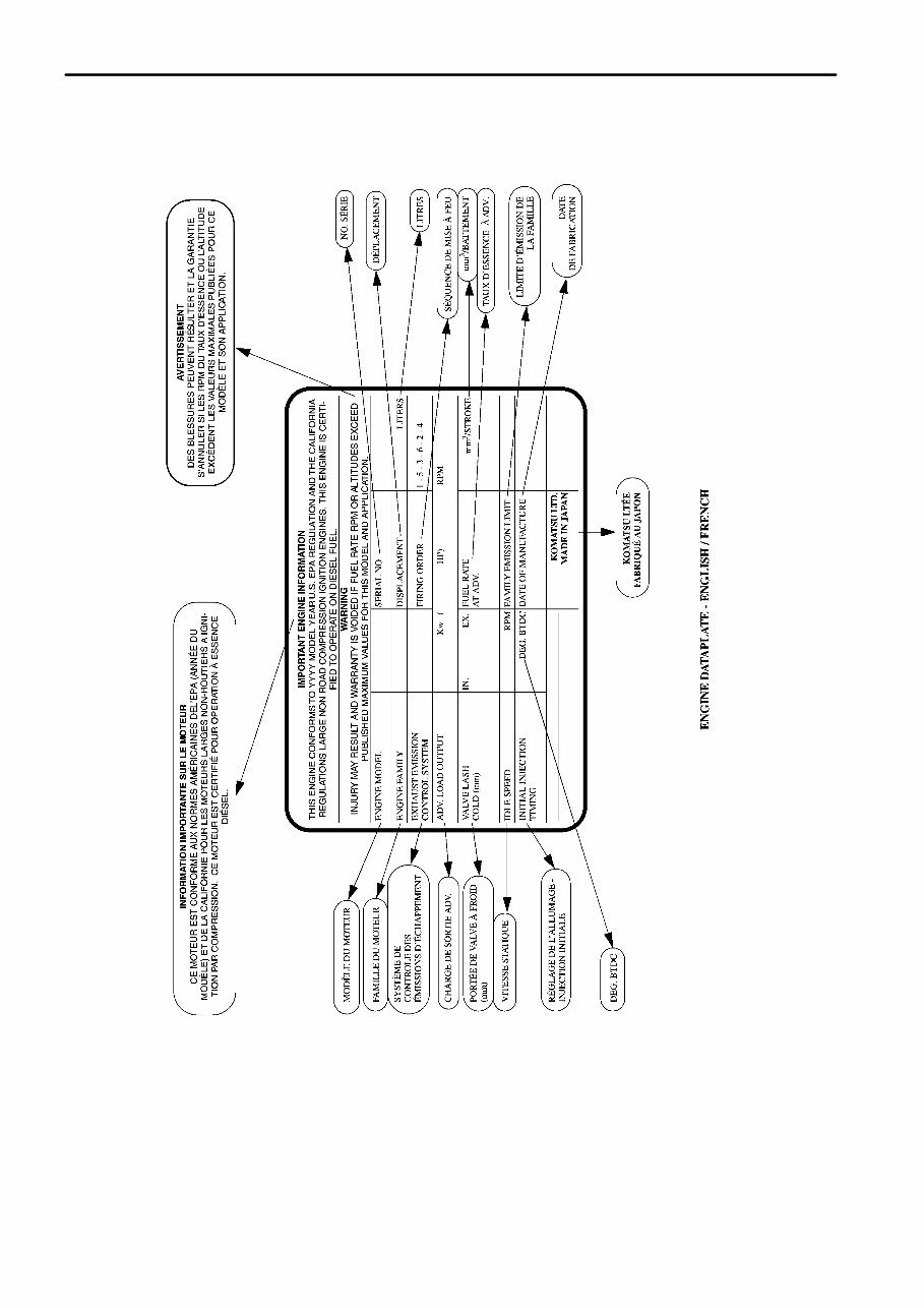 KOMATSU D31EX-21, D31PX-21, D37EX-21, D37PX-21 BULLDOZER Operation & Maintenance Manual (S/N: 50001 and up, 5001 and up) preview img 5