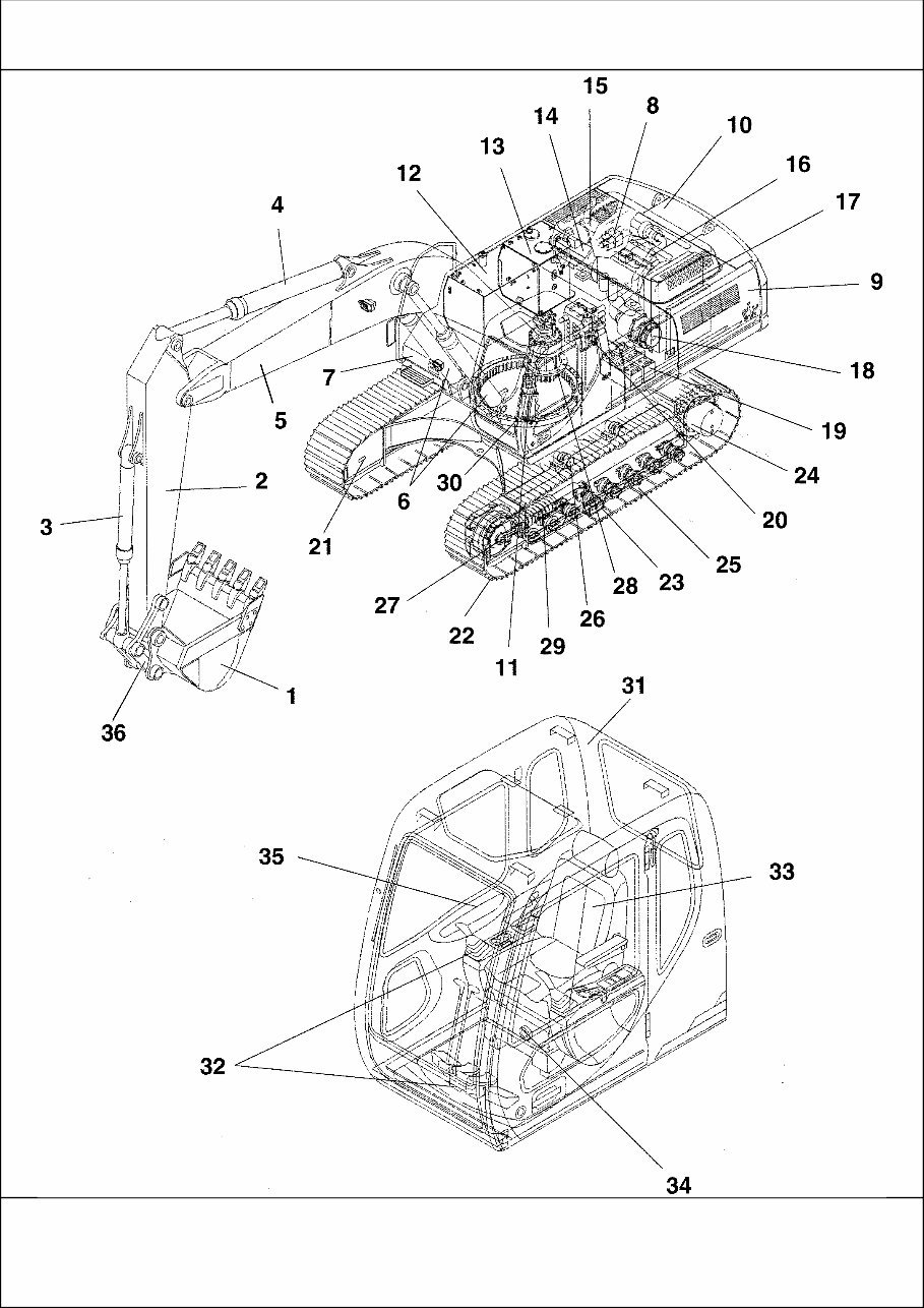 CASE CX330 Excavator Parts Catalog Manual preview img 2