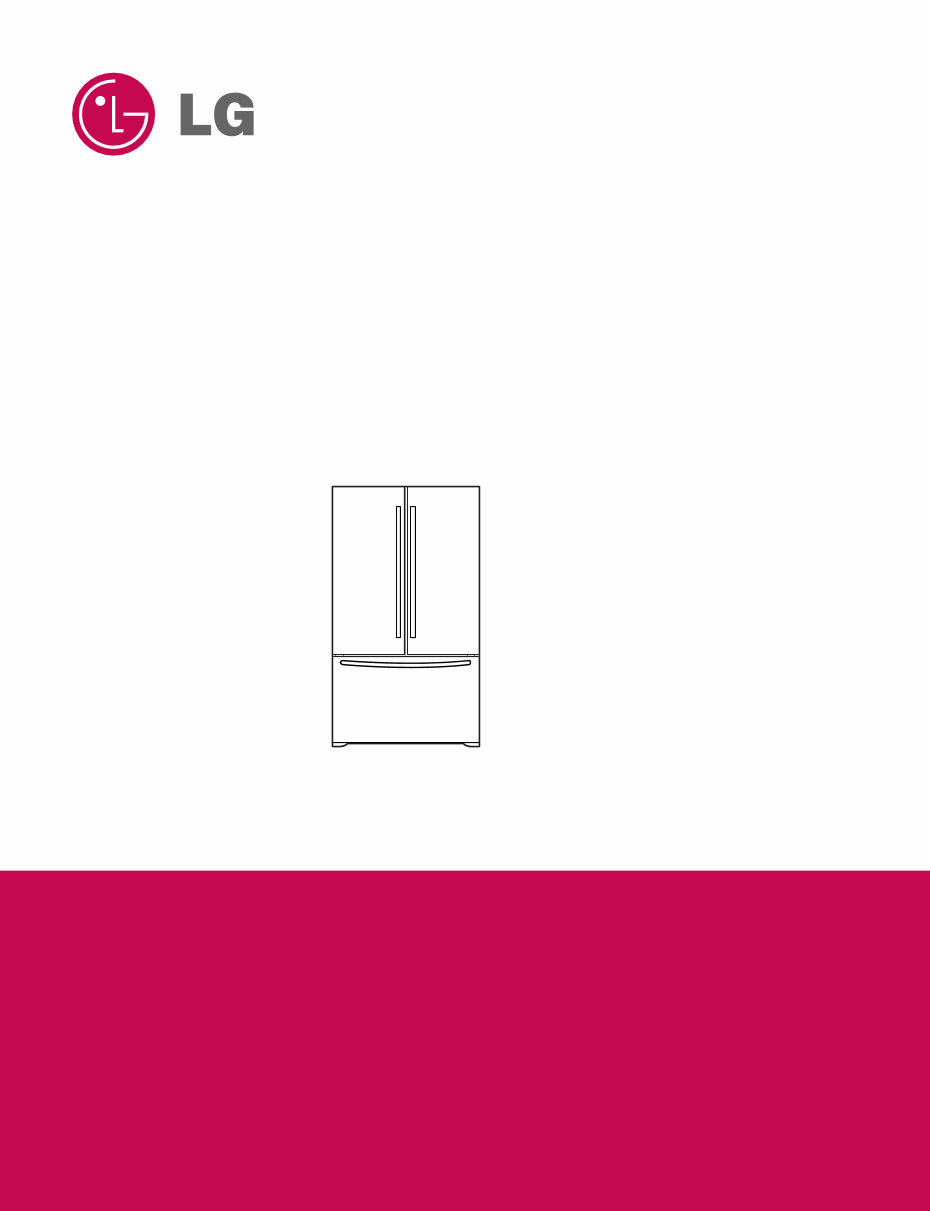 LG LFC21760 LFC25760 Series Service Manual & Repair Guide preview img 1