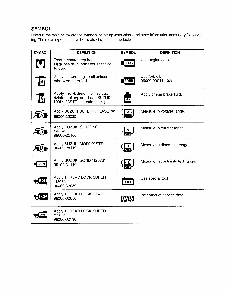  Suzuki SV650 SV 650 98-02 Service Repair Workshop Manual preview img 3