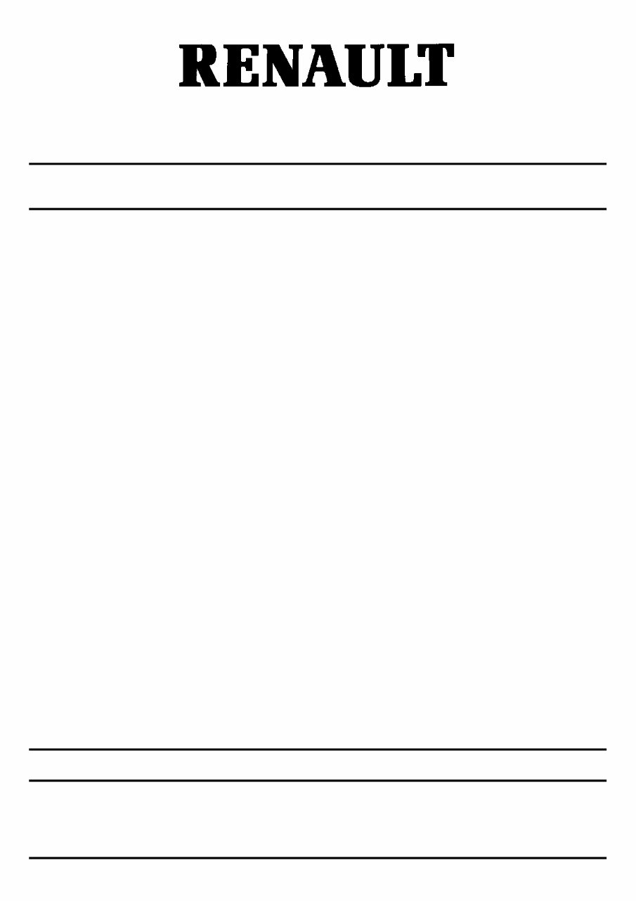 Renault K7J K7M KXX Engine Workshop Manual - SPANISH preview img 1