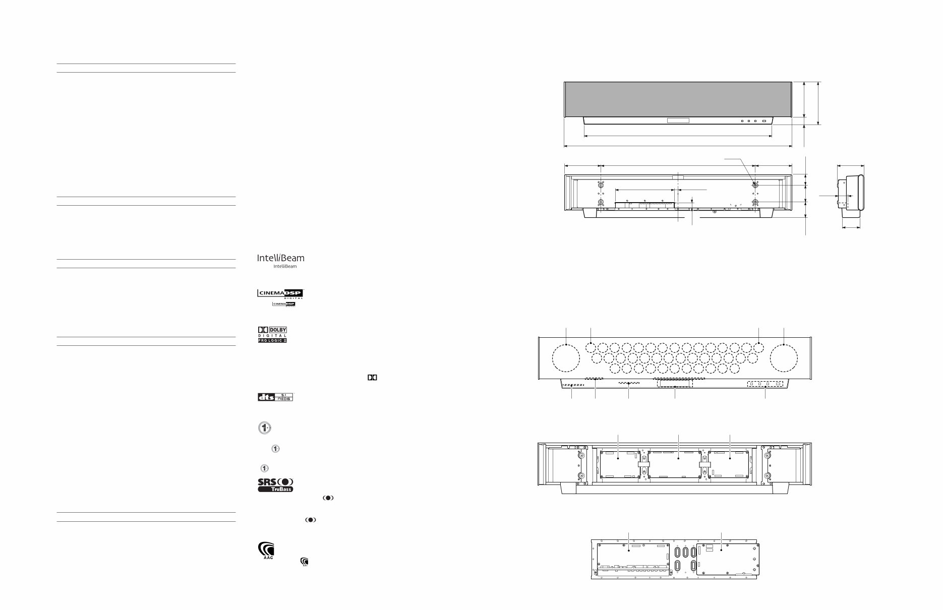 Yamaha YSP-1100 Service Manual & Repair Guide preview img 5