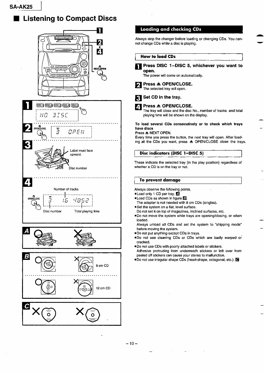 Panasonic SA-AK25 Service Manual preview img 10
