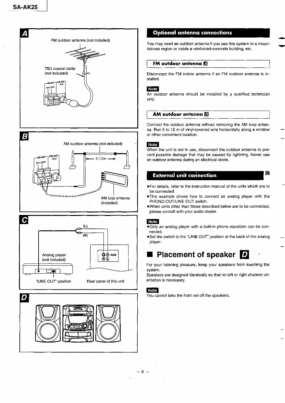 Panasonic SA-AK25 Service Manual preview img 6