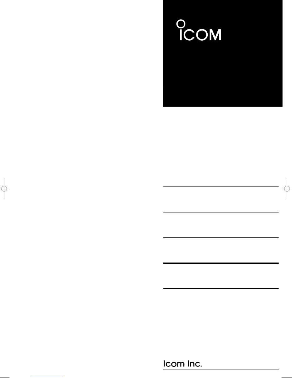 ICOM IC-706MKIIG Service Repair Manual preview img 1