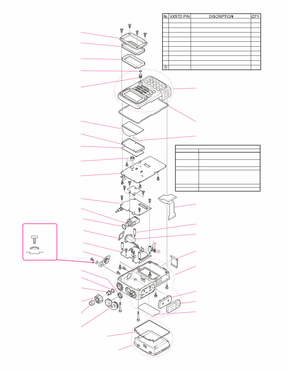 VERTEX YAESU VX-7R Repair Service Manual preview img 4