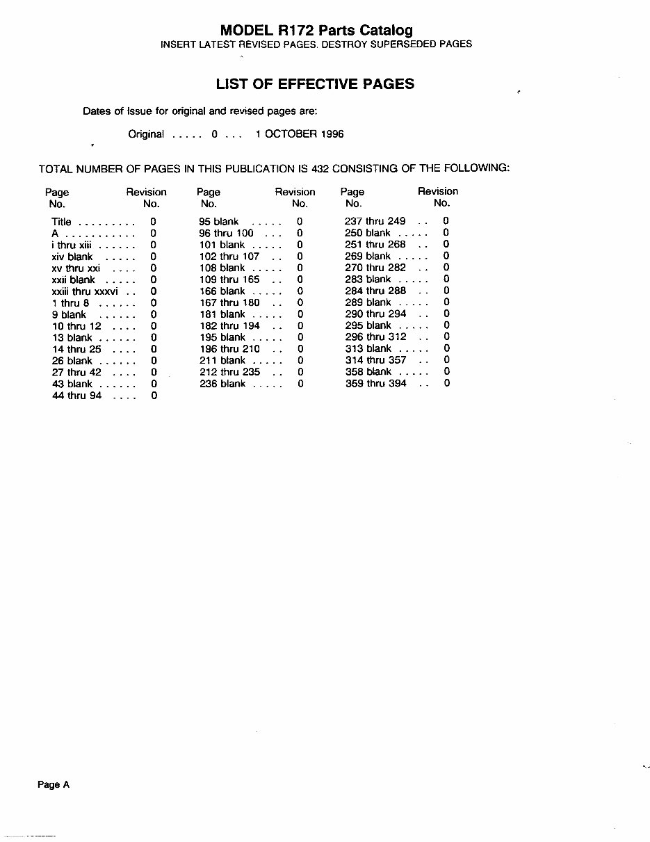 Cessna 172 Parts Catalog Manual 1977-81 Cessna 172 Parts Book preview img 2