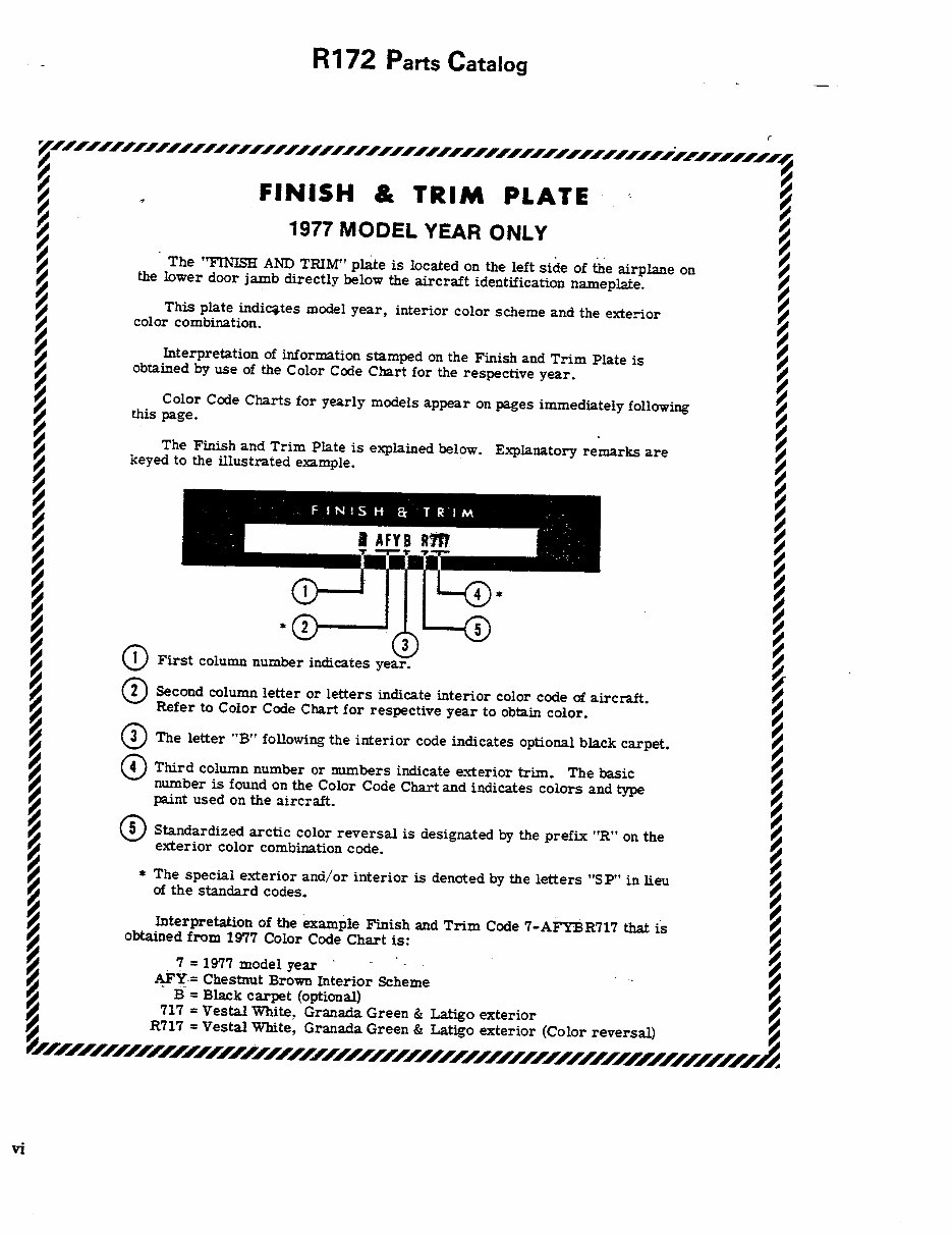 Cessna 172 Parts Catalog Manual 1977-81 Cessna 172 Parts Book preview img 8