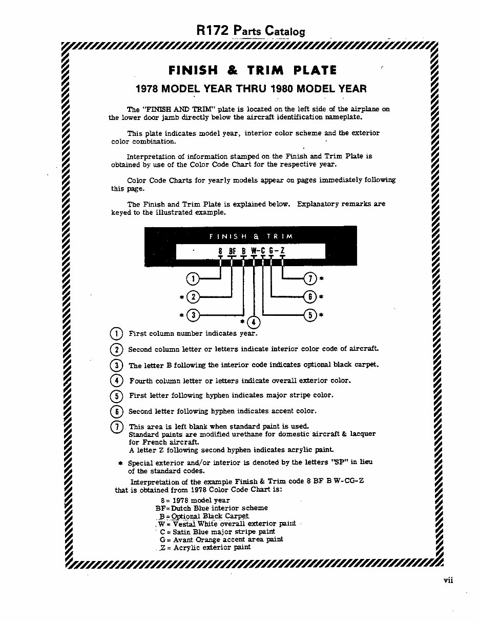 Cessna 172 Parts Catalog Manual 1977-81 Cessna 172 Parts Book preview img 9