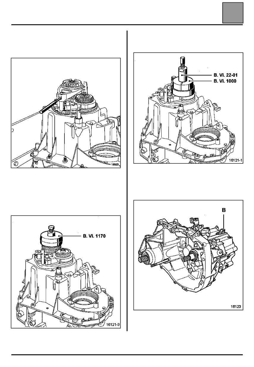 RENAULT Gearbox TWINGO CLIO LAGUNA Workshop Manual JH1 JH3 J preview img 10