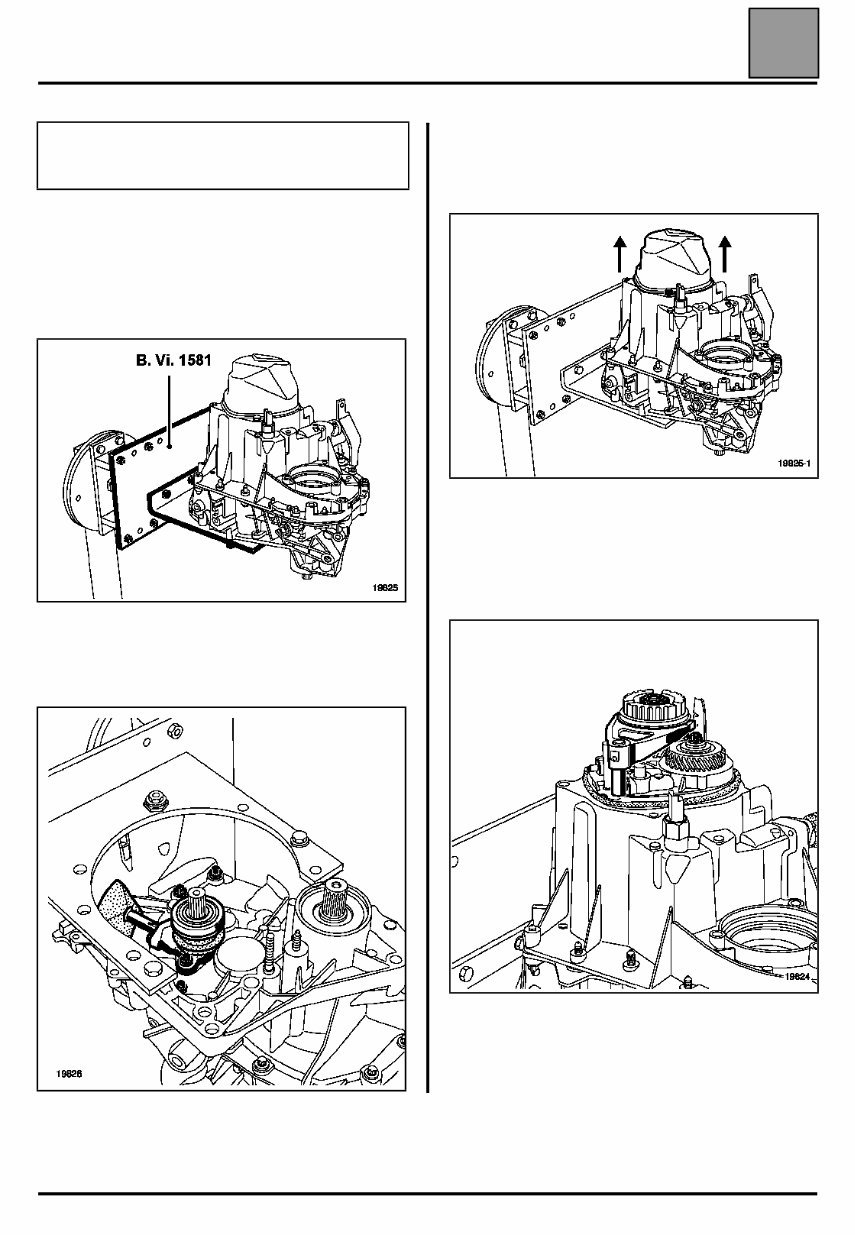 RENAULT Gearbox TWINGO CLIO LAGUNA Workshop Manual JH1 JH3 J preview img 9
