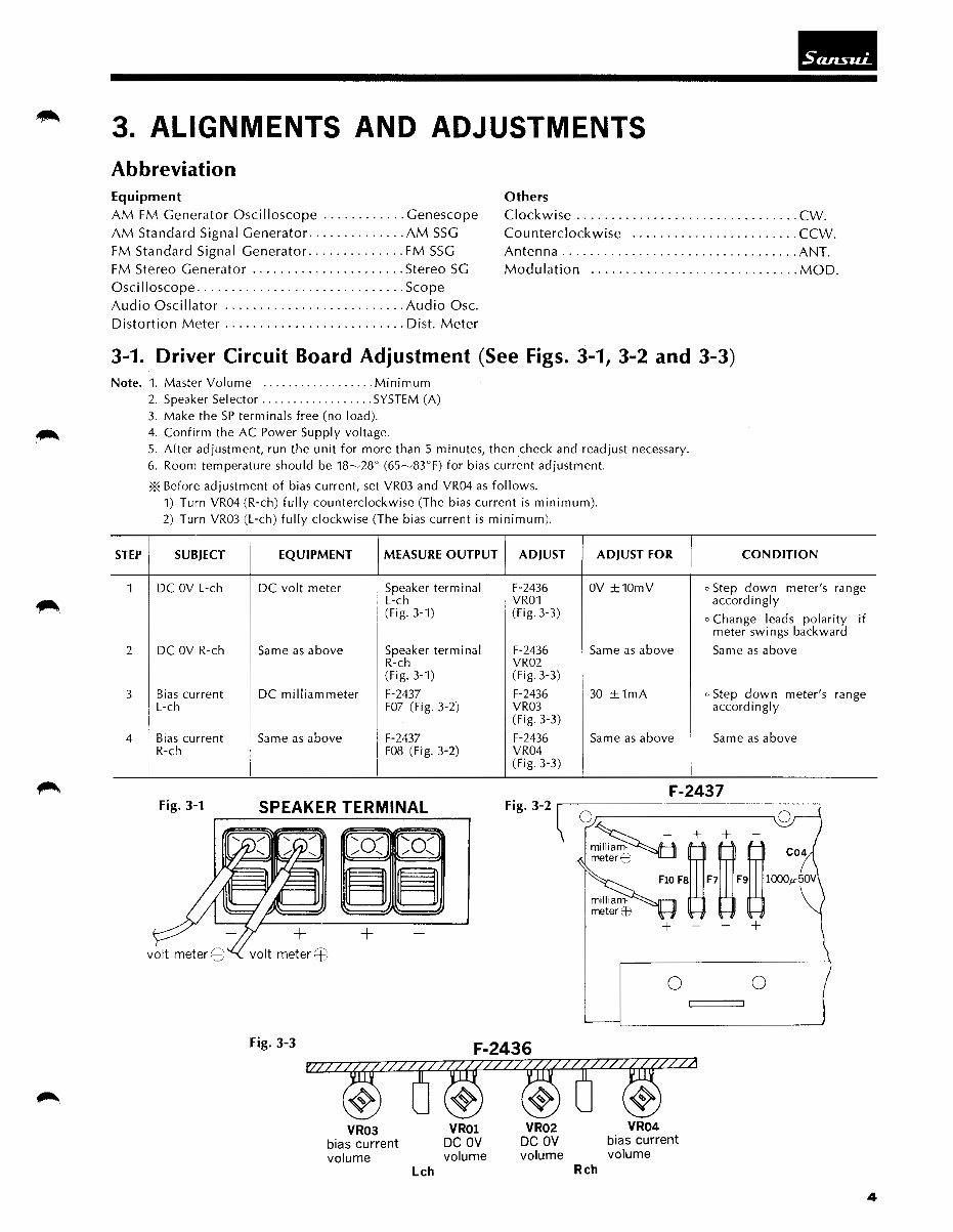 Sansui 881 Stereo Receiver Service Repair Manual preview img 5