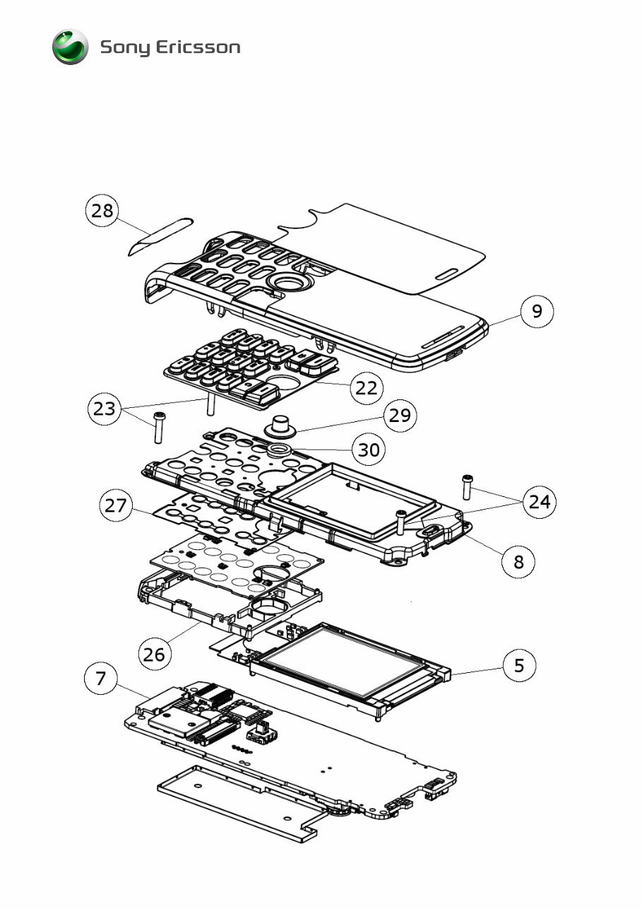 Sony Ericsson K510 Service Repair Manual preview img 2