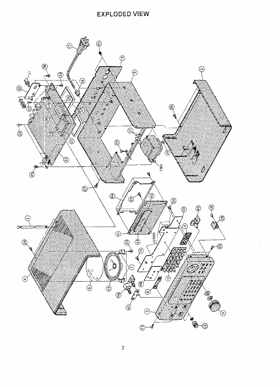 Realistic Pro-2042 Programmable Scanner Service & Repair Manual preview img 2