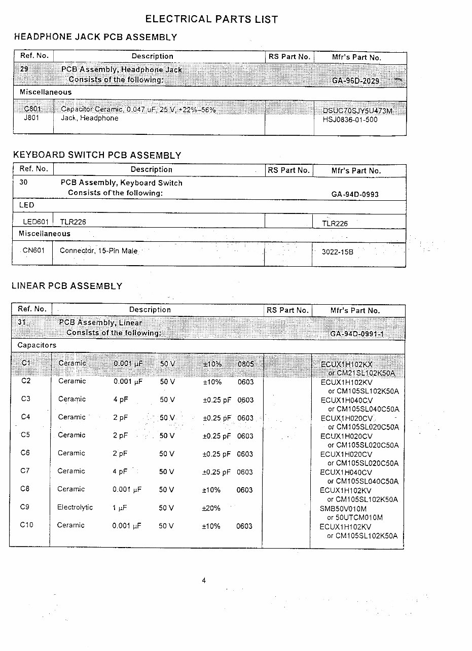 Realistic Pro-2042 Programmable Scanner Service & Repair Manual preview img 4