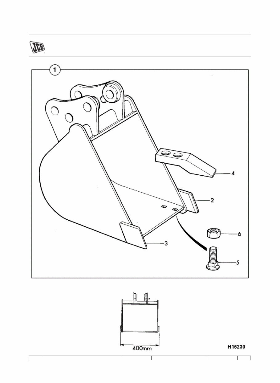 JCB 8016 MINI Crawler Excavator Parts Catalogue Manual (SN: 01155000-01155999, 01505500-01506499) preview img 4