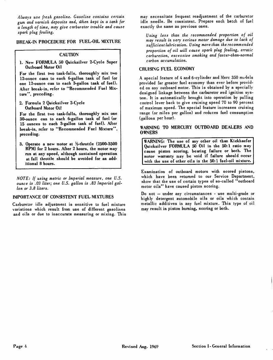 Mercury Mark 15 Rocket Hurricane Factory Service & Work Shop Manual preview img 8
