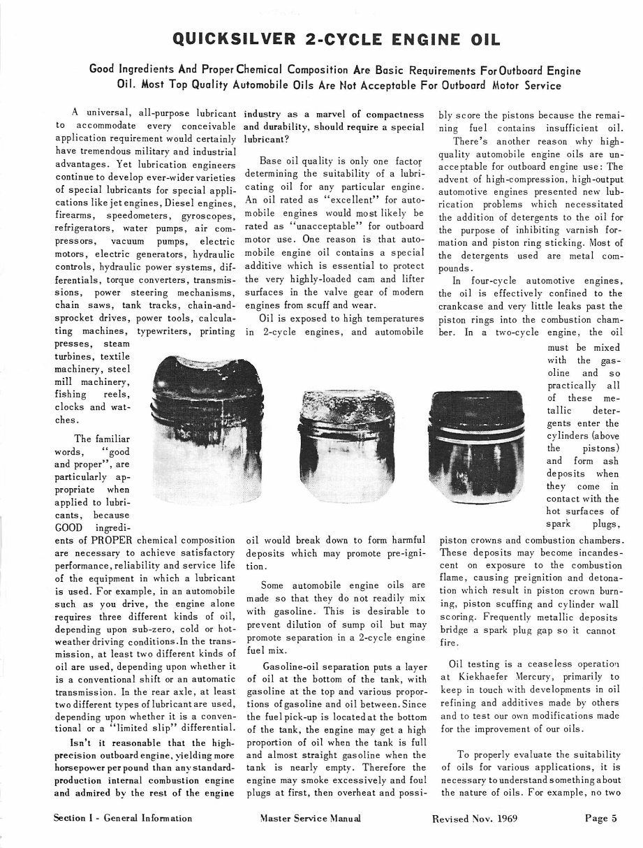 Mercury Mark 15 Rocket Hurricane Factory Service & Work Shop Manual preview img 9