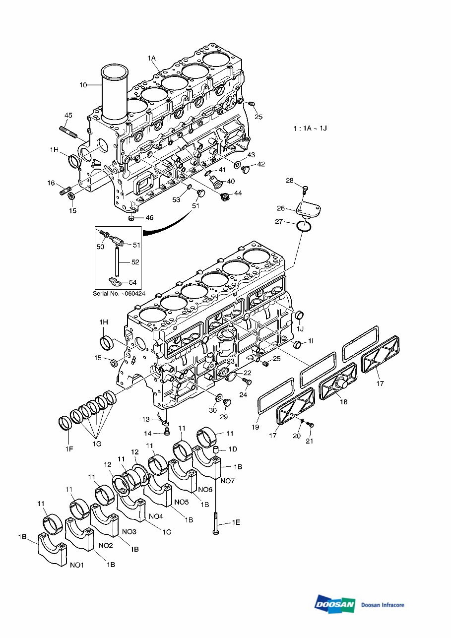 DAEWOO DOOSAN SOLAR 140LC-V (DIEU EXP) Crawler Excavator Service Parts Catalogue Manual preview img 1