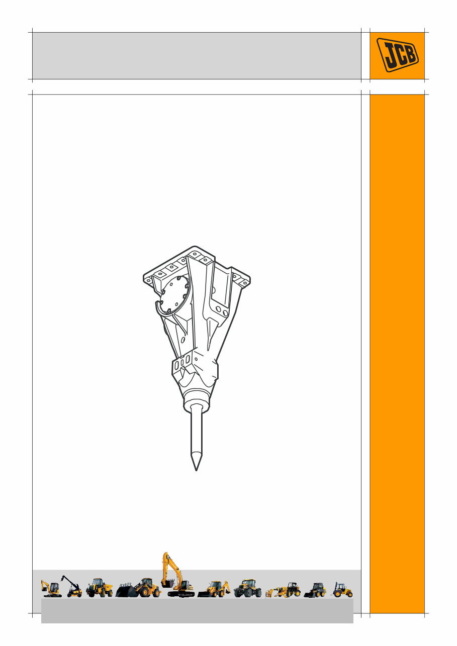 JCB HM Range Medium and Large Hydraulic Breakers Service Repair Manual preview img 3